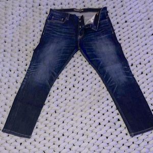 Men’s EXPRESS Slouchy Slim Fit Blue Jeans 34x30